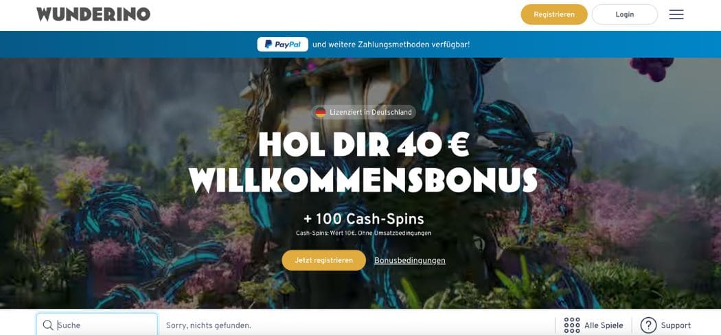 Wunderino casino